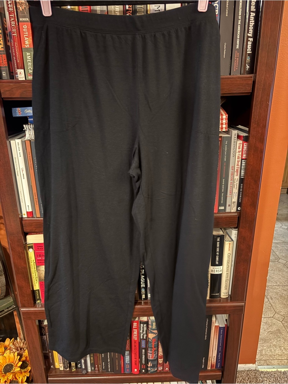 Denim&Co Beach Pants Black